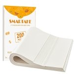SMARTAKE 200 Pcs Parchment Paper Baking Sheets, 12x16 Inch Non-Stick Precut Baking Parchment, Suitable for Baking Grilling Air Fryer Steaming Bread Cup Cake Cookie and More (White)