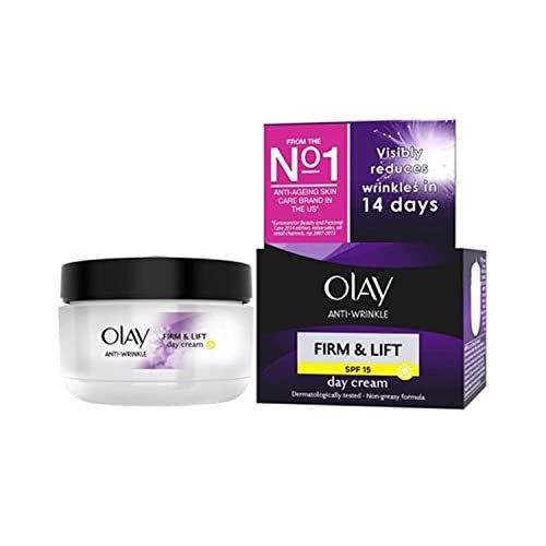 41eL8JIxIOL.jpg Olay Anti-Wrinkle Firm & Lift SPF 15 40+ Day Cream, 1.7 Ounce - Image 1
