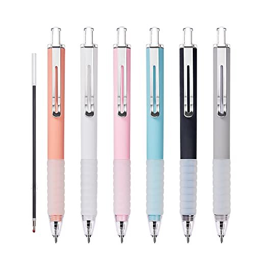 41mMHmk3VtL.jpg FULLPAD Black Ballpoint Pens, Retractable Medium Point 1.0mm Office Supplies Pen with Super Soft Grip & Metal Gold Clip, Smooth Writing Black Ink Journaling Pens, Gift Pen Set - Image 1