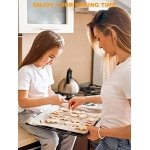 SMARTAKE 200 Pcs Parchment Paper Baking Sheets, 12x16 Inch Non-Stick Precut Baking Parchment, Suitable for Baking Grilling Air Fryer Steaming Bread Cup Cake Cookie and More (White) - Image 3