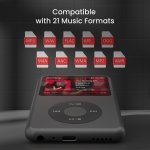 64Gb Mp3 Player with Bluetooth Y1 Portable Music Digital Players Supports Playlist Audiobook Video Nice Gadget for Kids Black - Image 5