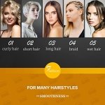 3 Pieces Teasing Brush Set Bristle Hair Brush 3 Row Teasing Brush Dual Edge Brush Sturdy Styling Comb Parting Comb for Brushing, Combing, Slicking Hair for Stylist Women (Black) - Image 2