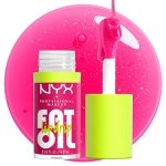 NYX PROFESSIONAL MAKEUP Fat Oil Lip Drip, Moisturizing, Shiny and Vegan Tinted Lip Gloss - Supermodel (Shimmering Magenta) - Image 4