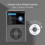 64Gb Mp3 Player with Bluetooth Y1 Portable Music Digital Players Supports Playlist Audiobook Video Nice Gadget for Kids Black - Image 7