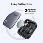UGREEN FineTrack Air Tracker Tags (iOS Only) 4 Pack, 2-Year Replaceable Battery Bluetooth Tracker Compatible with Apple Find My, Item Finder Smart Tag for Keys, Luggage - [Apple Find My Certified] - Image 6