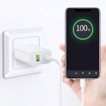 2 Pack USB C Charger Block, Dual Port Type C Wall Charger Fast Charging 20W Power Adapter Cube for iPhone 14/14 Pro/14 Pro Max/14 Plus/13/12/11, XS/XR/X, iPad, Samsung, More - Image 6