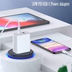 2 Pack USB C Charger Block, Dual Port Type C Wall Charger Fast Charging 20W Power Adapter Cube for iPhone 14/14 Pro/14 Pro Max/14 Plus/13/12/11, XS/XR/X, iPad, Samsung, More - Image 3