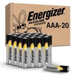 Energizer Alkaline Power AAA Batteries, 20 Count, Long-Lasting Triple A Batteries, Suitable for Everyday Electronics and Emergency Gear - Image 8