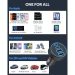 [4 in 1] USB C Car Charger, 4-Port 90W Super Fast Charging Cigarette Lighter Adapter, Dual 45W USBC & USB-A Multiport Car Phone Charger Accessories for iPhone 17 16 15 14 13 12, iPad, Galaxy, Tablet - Image 6