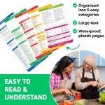 Air Fryer Cheat Sheet Magnets Cooking Guide Booklet - Air Fryer Magnetic Cheat Sheet Set Cooking Times Chart - Cookbooks Air Fryer Accessories Oven Cooking Pot Temp Guide Kitchen Conversion - Image 6